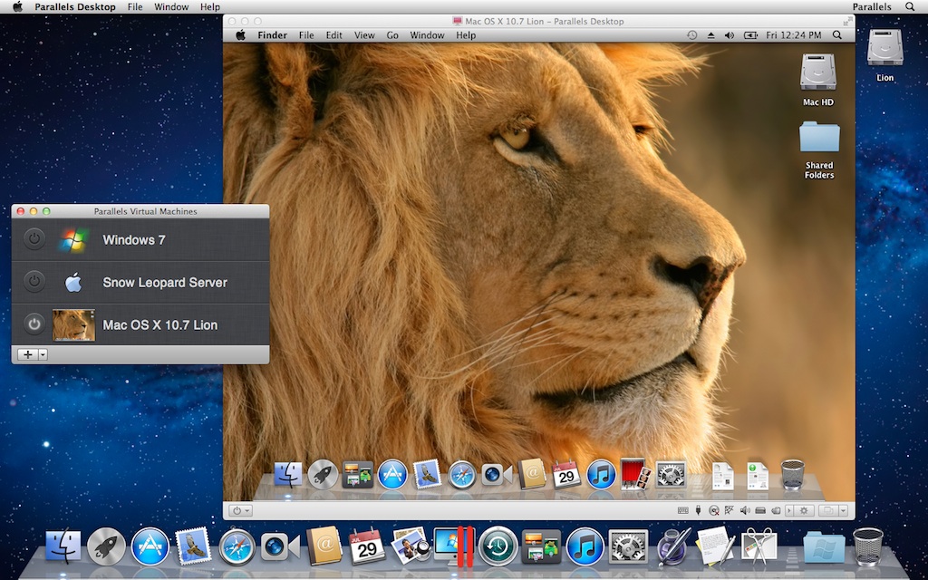 parallels for mac os x 10.7.5